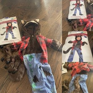 Halloween ware wolf costume toddler 2T